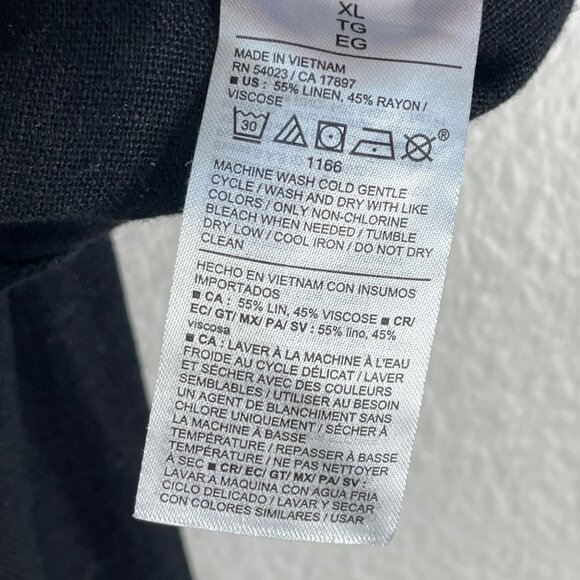 NEW Old Navy Womens XL Black Extra High Rise Taylor Wide Leg Trouser Pants - Picture 8 of 14